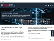 Tablet Screenshot of crownmedia.nl